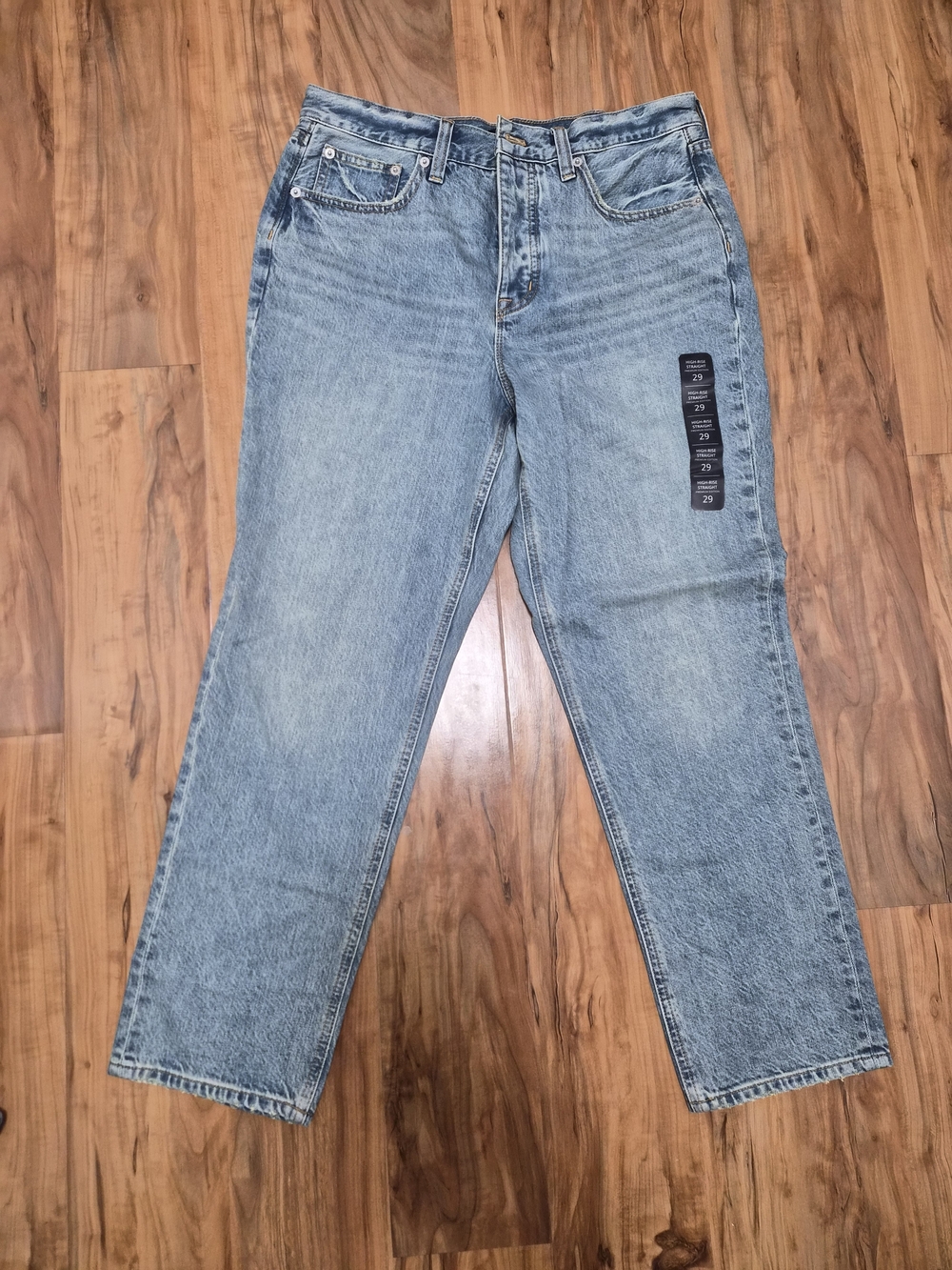 J. Crew Factory Straight Leg Jeans in Light Blue Wash Size 29